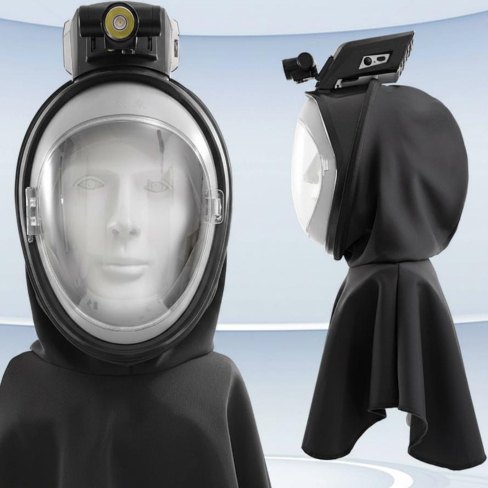 Kn95 Respirator Mask - Respirador Purificador de Aire Motorizado, Antipolvo,