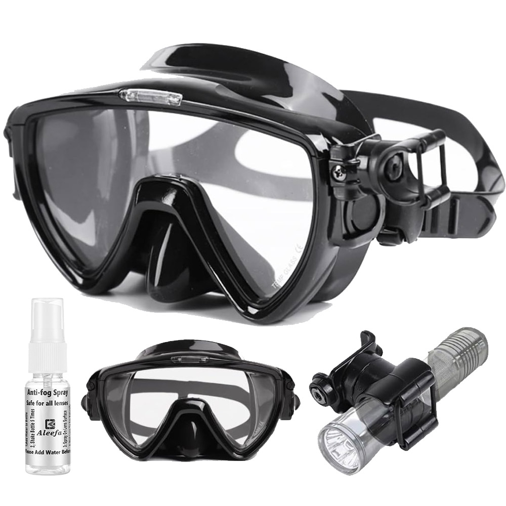 Silicone Mask Bracket - Máscara de Buceo con Soporte para