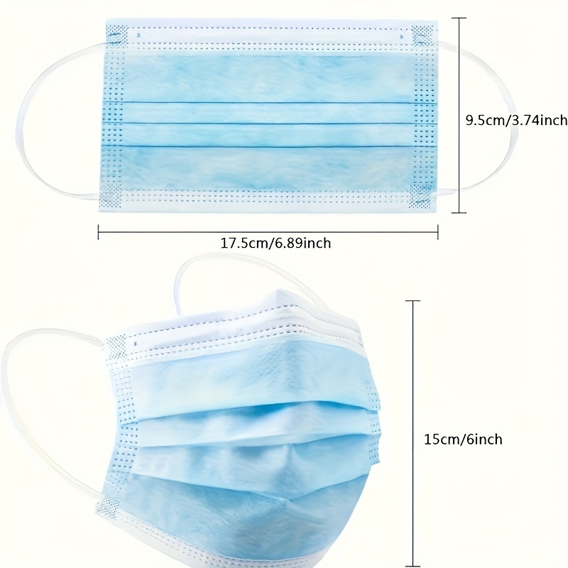 ¡Entrega Rápida! 300 mascarill - Disposable Mask Blue reseña y precio