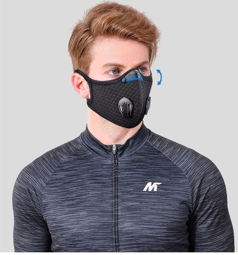 Máscara de ciclismo deportiva  - Dust Mask Construction reseña y precio