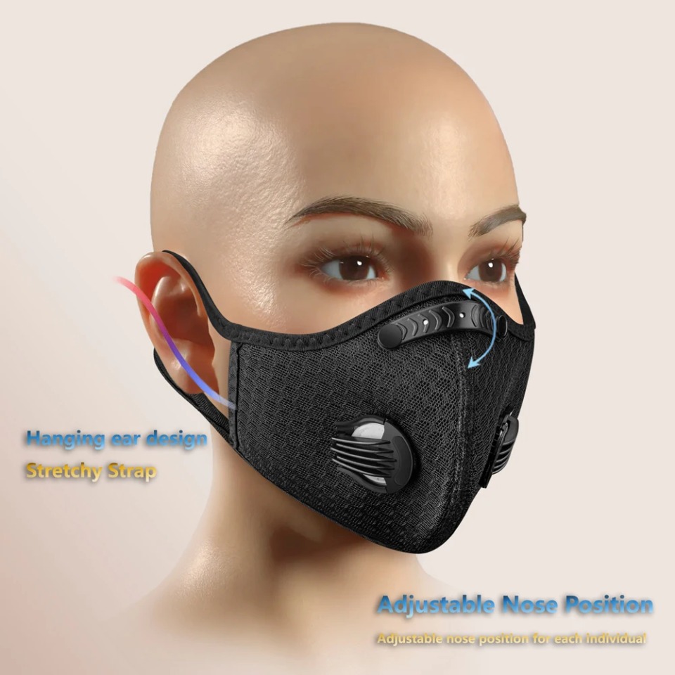 1 Uds. Máscara de ciclismo con - Dust Mask Construction reseña y precio