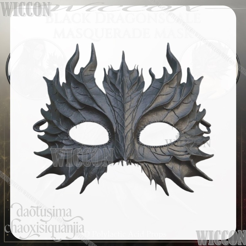 Máscara de Dragón Negro para D - Black Face Mask Pack reseña y precio