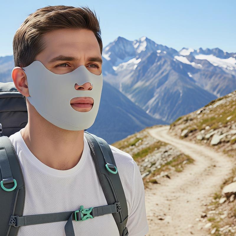 Mascarilla Facial de Seda de H - Sports Mask Breathable reseña y precio